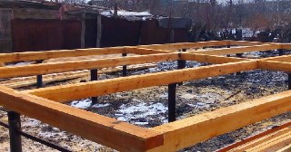 Пол на винтовых сваях Жигулёвск цена от 15857 руб.