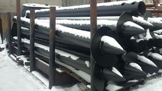 Винтовые сваи диаметром 73 мм Жигулевске цена от 1375 руб.
